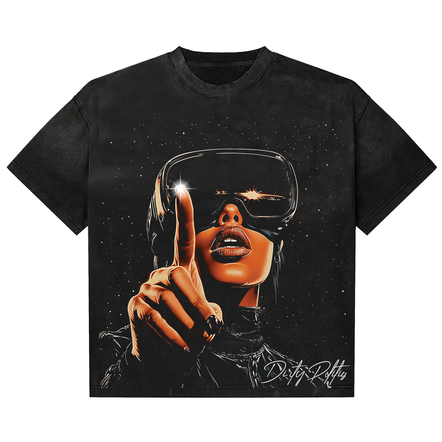 Dirty Politics "The Future Is Yours" Black Tee