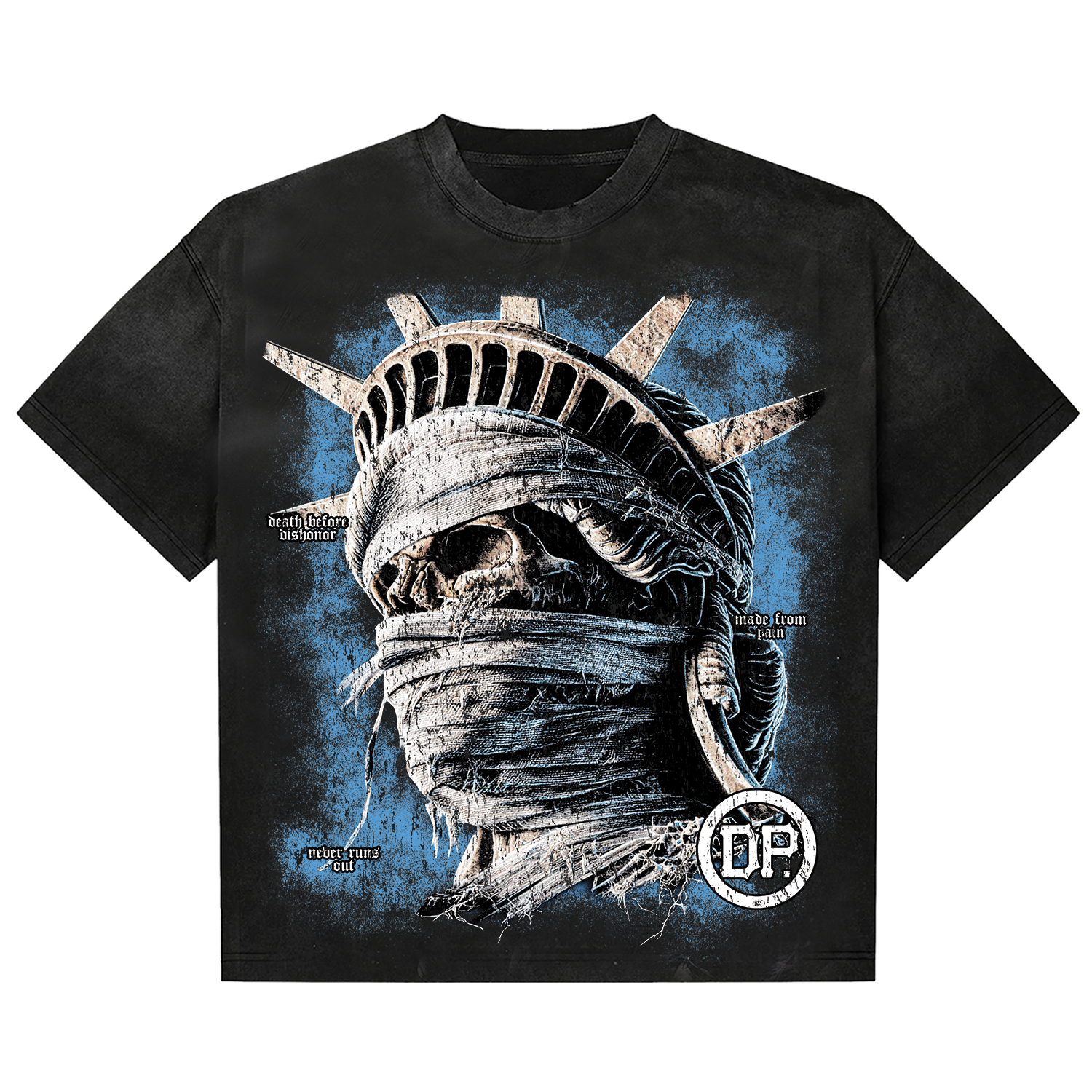 Dirty Politics "Death Before Dishonor" Black Tee