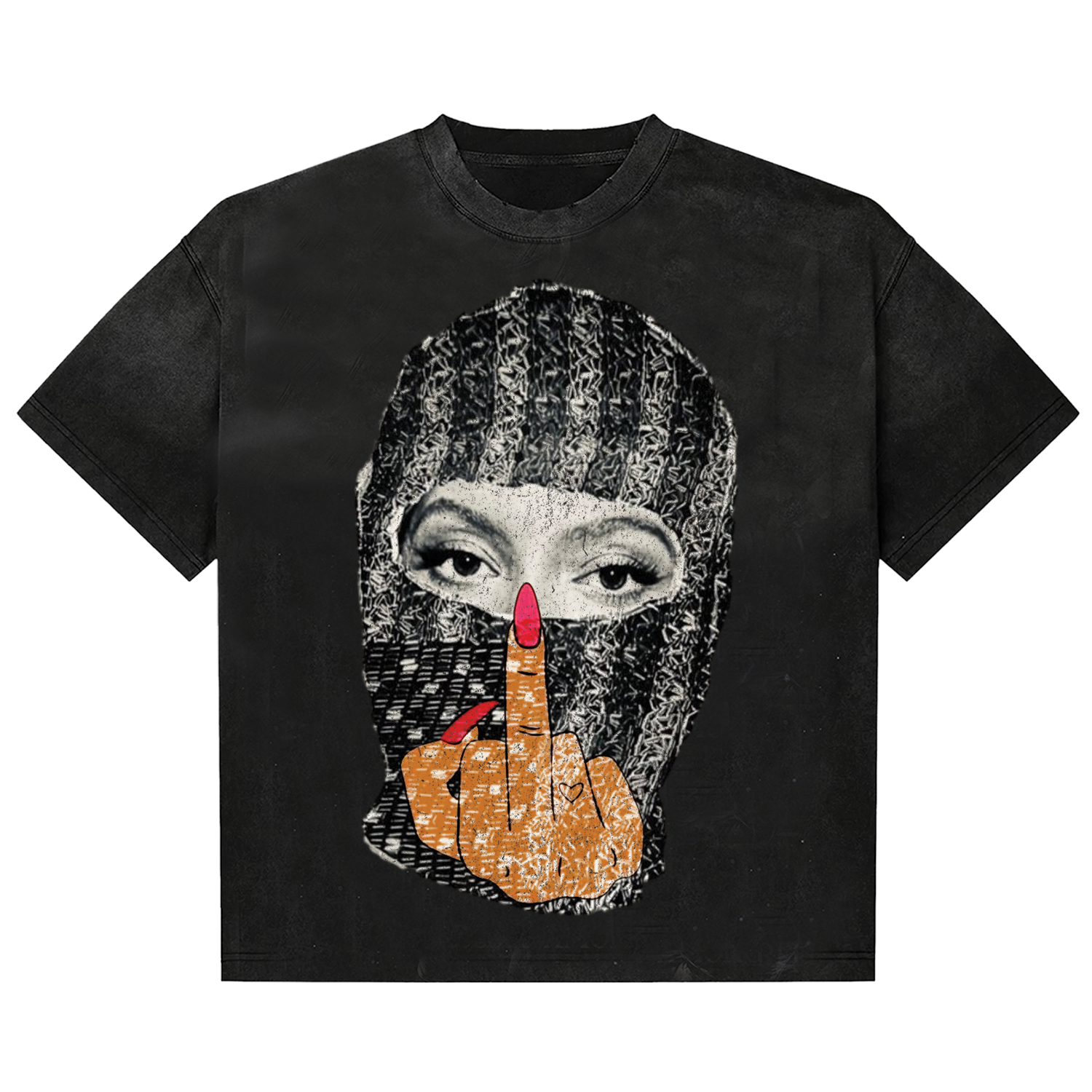 Dirty Politics "Stars & Ski" Black Tee