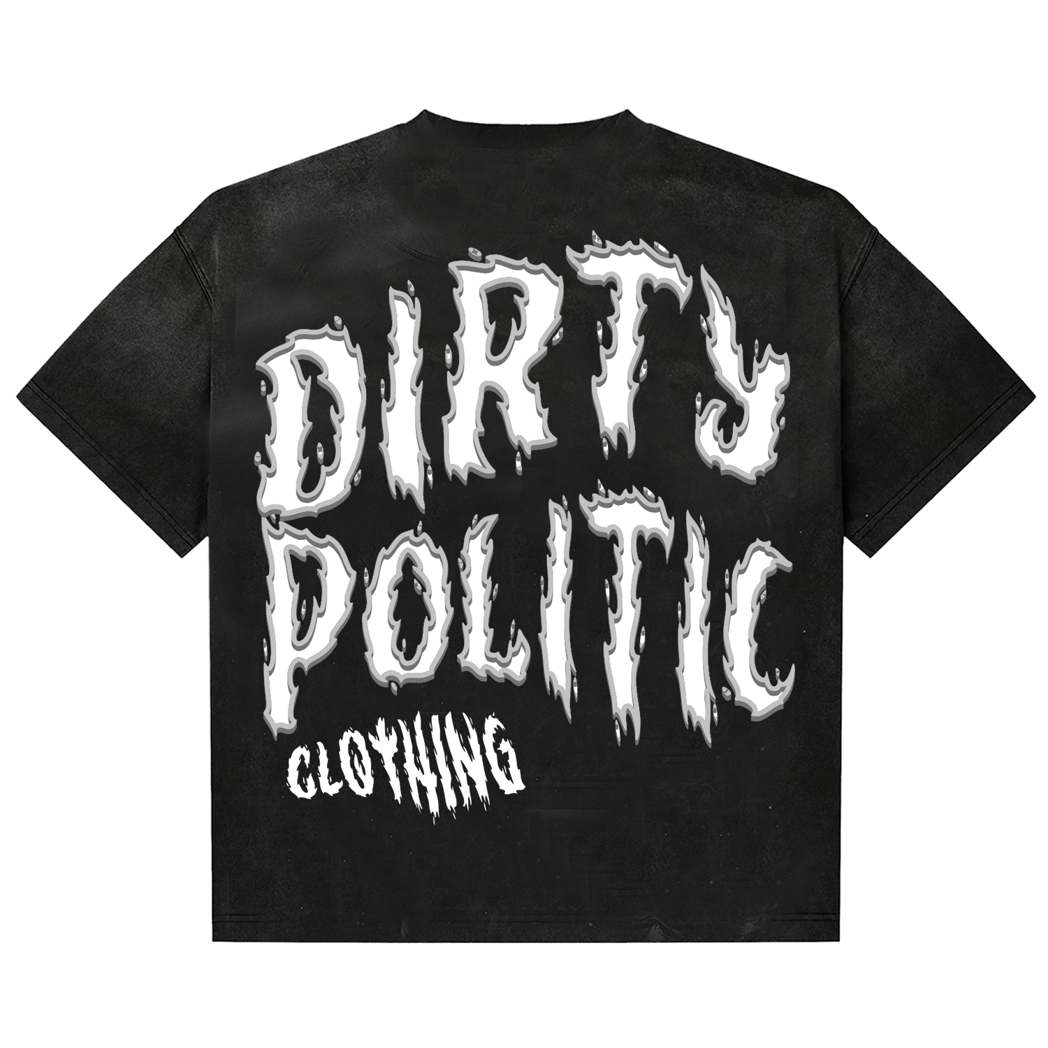 Dirty Politics "Stars & Ski" Black Tee