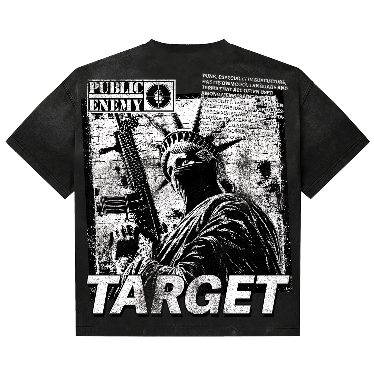 Dirty Politics "Public Enemy" Black Tee