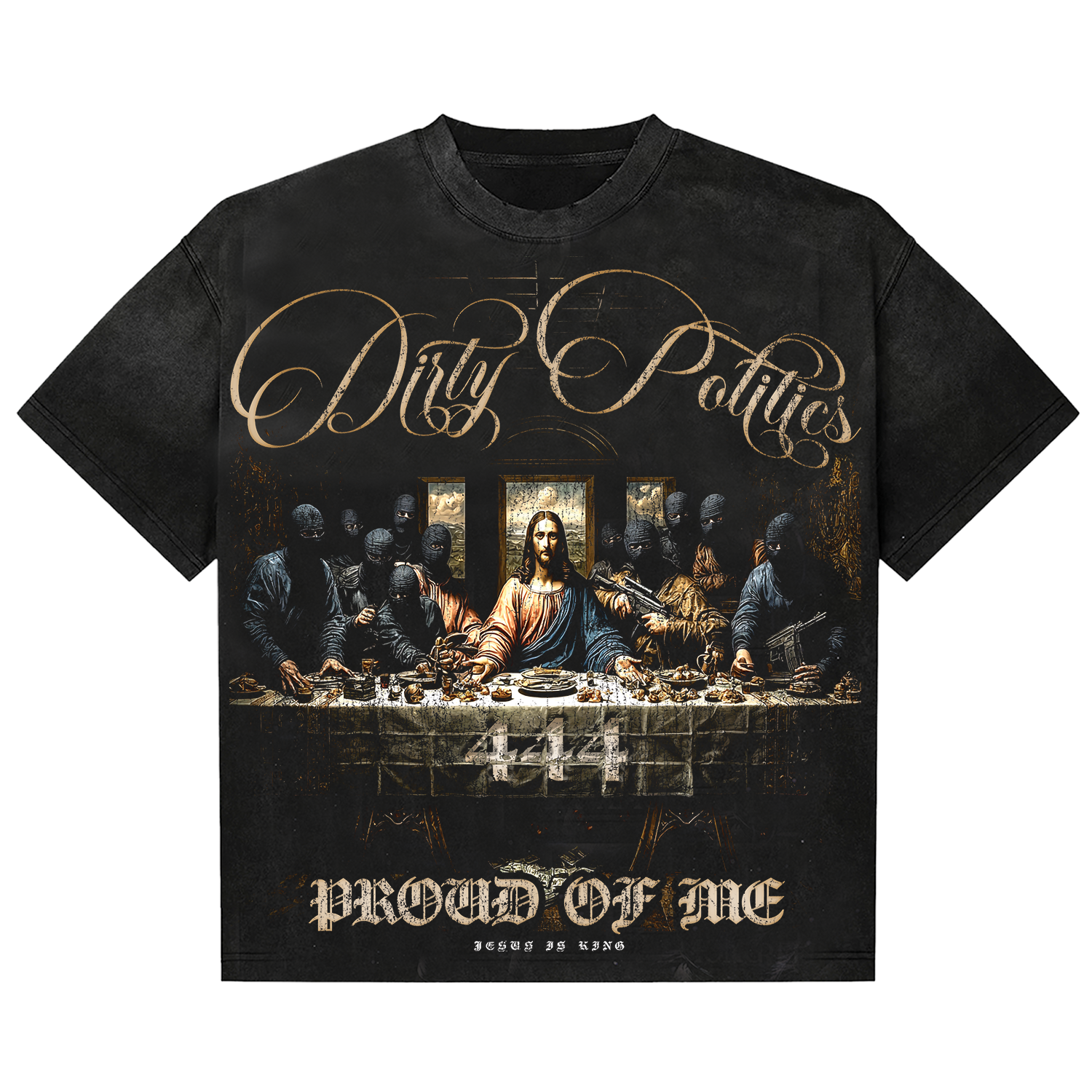 Dirty Politics "Proud Of Me" Black Tee